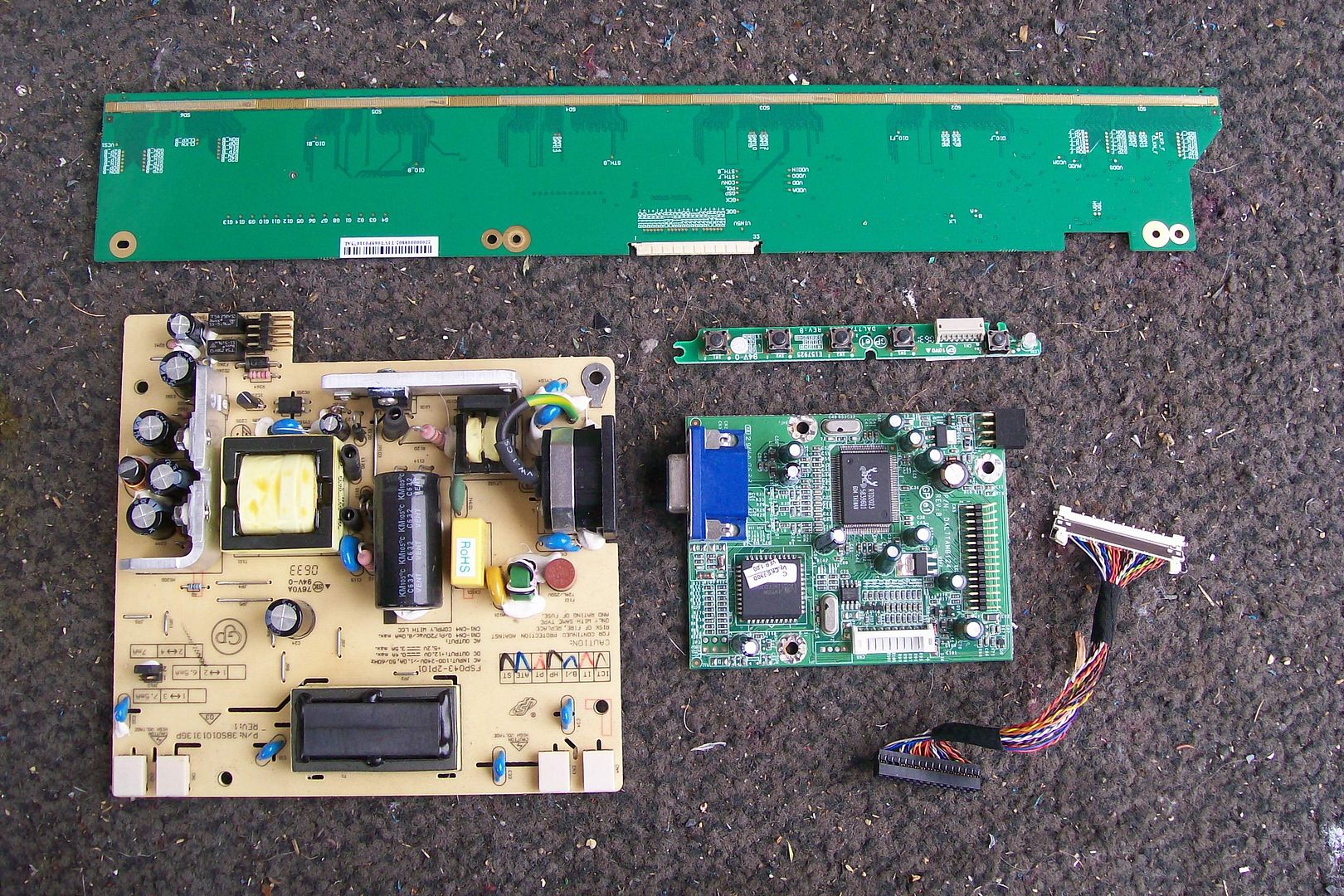 Scrapping an LCD Monitor - Acer AL1716 - Scrap Metal Forum